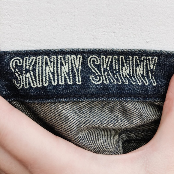 Madewell Skinny Skinny Jeans Blue Denim 25x32 - Picture 7 of 11